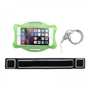 Sport-Turnhalle-Radfahren Laufende Rennband-Armband-Kasten-Trainings-Armbandhalter für iPhone und für Samsung Sportzubehör