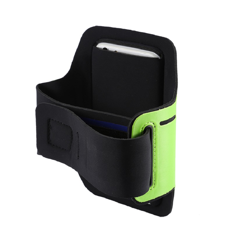 Akteurpreis Großhandel Reflektierende Sicherheit Spandex Armband Wasserdichte Handy Armband für iPhone XS iphone 11