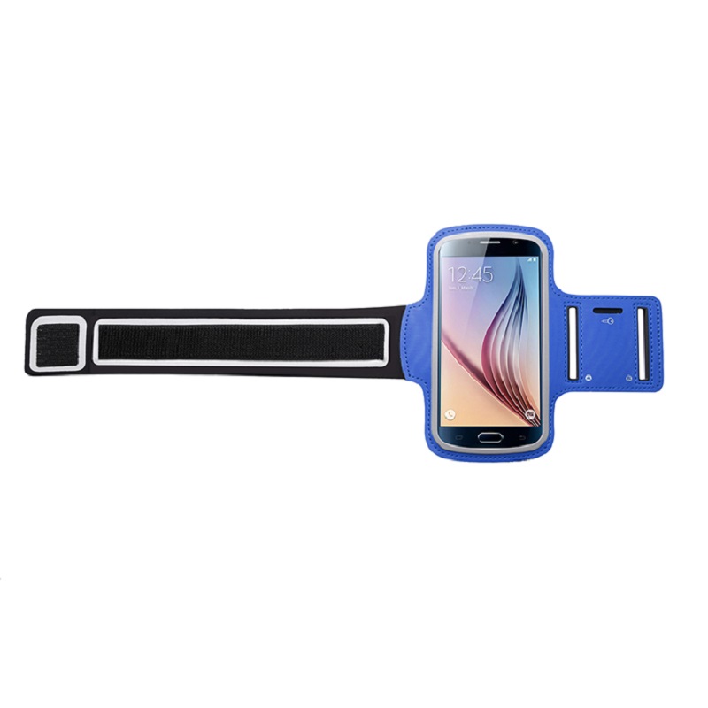Umweltfreundliche moderne laufende Jogging-LED-Armband-elastisches Sport Telefonarmband PU-Leder-Handyarmsack