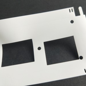 FR1 Isolierblatt Weiß 0,25mm Isolationsdichtungsdichtung Flammschutzmittel-PC-Isolierblatt