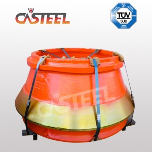 HP500 Cone Crusher Verschleißteile, konkav und Mantel