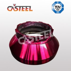 China OEM von konkaven Brecher-Linern, Schüssel-Liner-Mantel und -kabeln