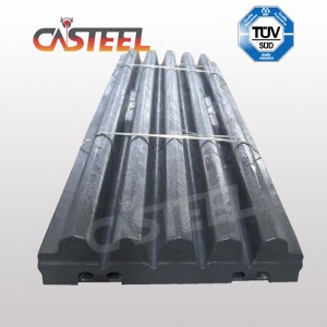 Sandvik CJ411 (JM1211) CJ412 CJ612, CJ615 Backenplatten