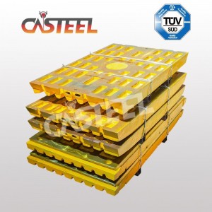 China Kiefer Die Fabrik-OEM-Backenplatten