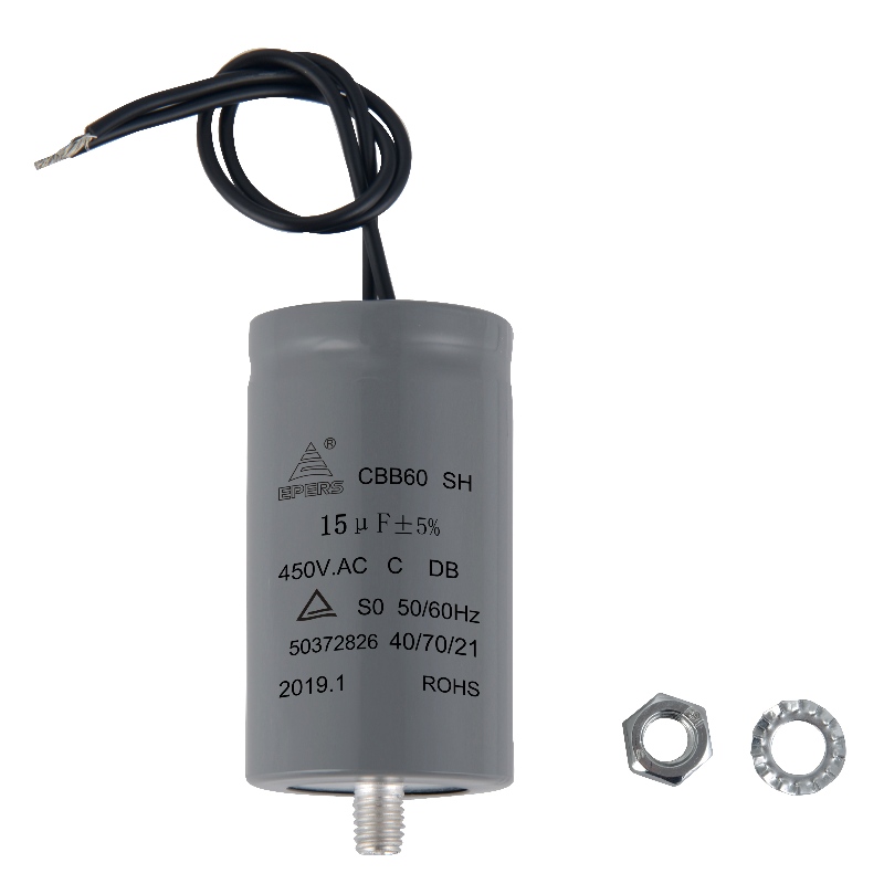 15UF 50/60Hz SH S0 450V 40/70/21 CBB60-Kondensator für Rohrmotor