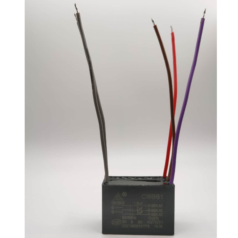 1.8UF 2UF 3UF 450V CBB61-Kondensator für Fan