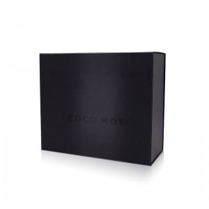 Weihnachtsförderung benutzerdefinierte starre zusammenklappbare magnetklappe geschenk pack boxen magnetische geschenkbox mit logo