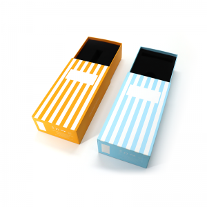 Großhandel benutzerdefinierte logo starr rutschen rutschen parfüm flasche schublade geschenk box zubehör schmuck retailkasten