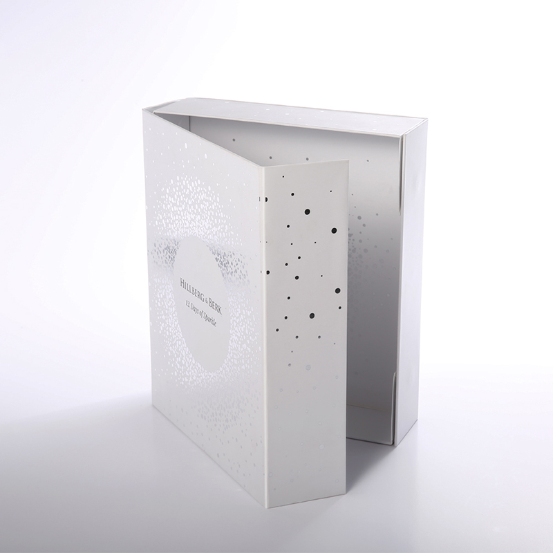 Personalisierte Klappklappen-Falten-Luxus-kundenspezifischer weißer Kraftpapier-Karton-Karton-Andenken-magnetische Geschenkbox