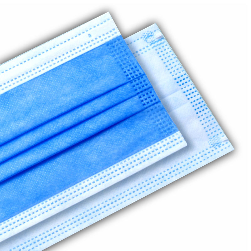 Benutzerdefinierte Logo Middical Grad 3ply wegwerfbare,nicht gewebte Einzelnutzungs-Gesichtsmaske