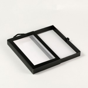 Kundenspezifische Rechteck-Geschenkverpackung Fenster-Box für Telefon-Case-Zubehör