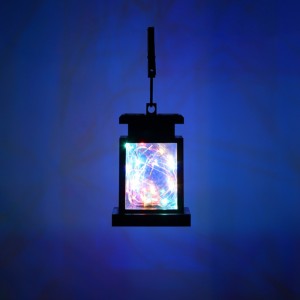 Laterne Solar Power Twinkle LED Candle Solar Outdoor Beleuchtung Garten Kupfer Gelb Light Yard Regenschirm Baum Hängen