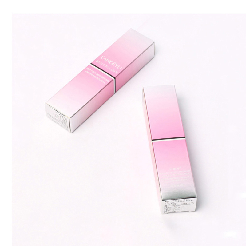Schöne rosa kundenspezifische Recyclingpapier-Lippenstift-Box
