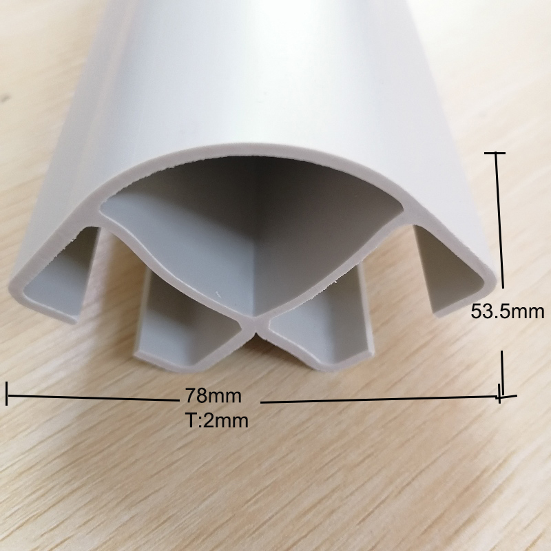 Kunststoff-Eckverbindungsfugen-extrudierte Profile