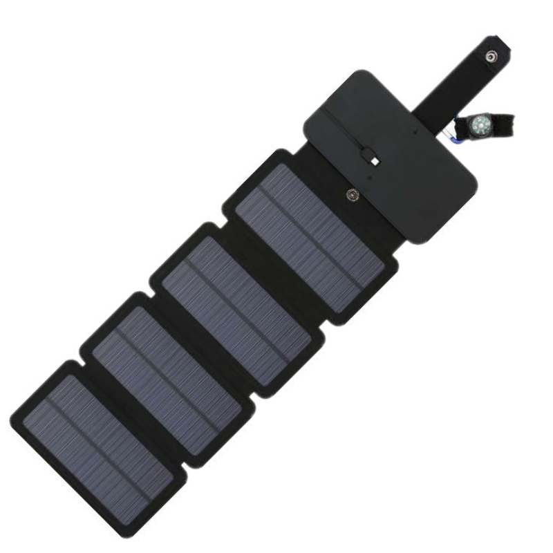 5W wasserdichter tragbarer faltbarer Outdoor-Solarpanel-Betrieben mit USB-Ladegerät