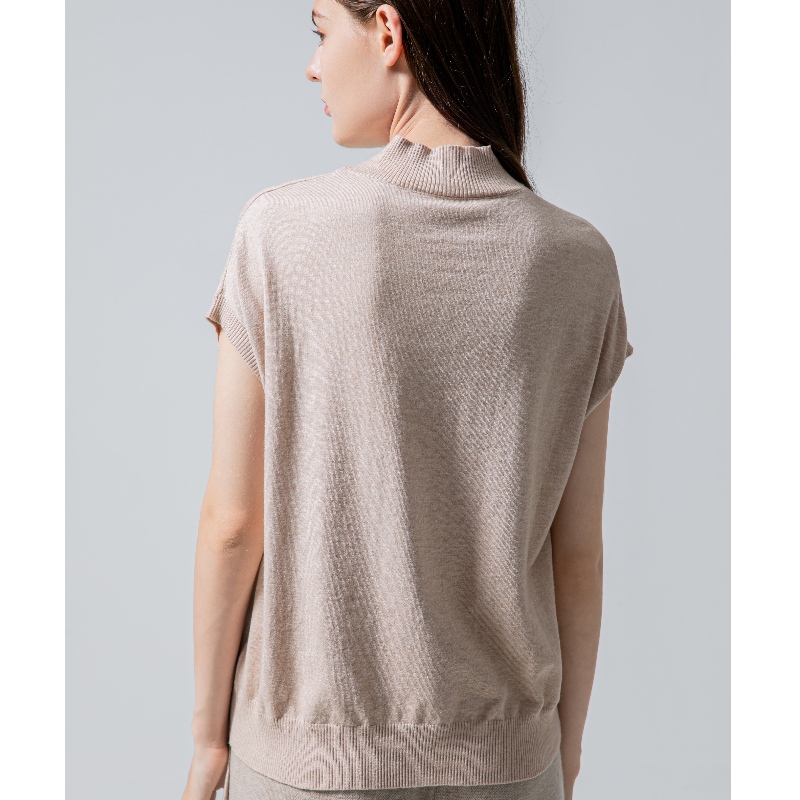 Einfache und modische Joker Foundation Single Knit Top 68012#