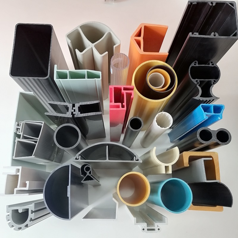 Co-extrudierter PP-PC-PP-ABS-Hüften Kunststoff-PVC-Extrusion rechteckig quadratischer Hohlrohr-PVC-Röhrchen