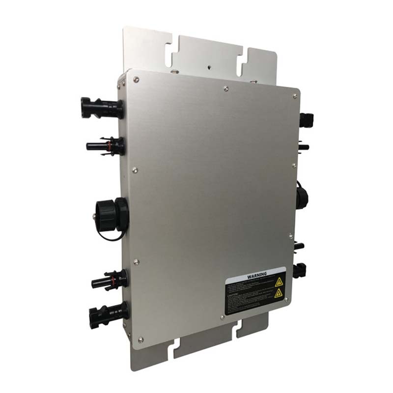 Reine Sinuswellengitter-Krawall-Inverter 1200W 22V-50VDC 80-160VAC wasserdicht IP65 Micro Inverter für Solar MPPT-System