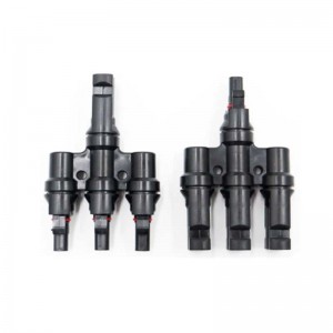 3 in 1 Sloar Multi-Ast-Photovoltaik-Anschluss für Solarpanel Parallel Verbindungszweig Zwei PV-Modul-Panel-Sonnensystem