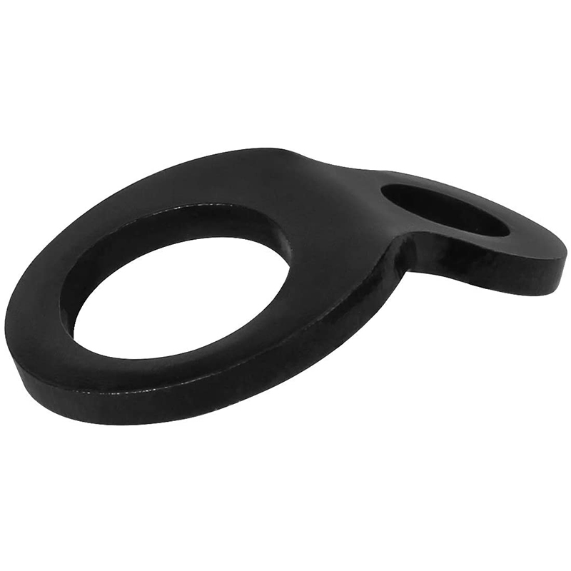 Bindung Strap Ringe Dirt Bike Edelstahl Mehrzweckbindung Anker Umreifungshaken Für Montage in der Garage, Werkstatt, LKW, Anhänger, Golfwagen, Zaun schwarz