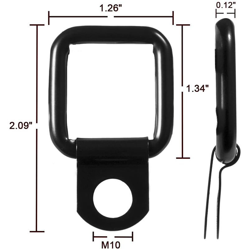 Hardtop Schnellentfernung Verschluss Daumen Schrauben und Nüsse Bindung D-Ringe Anchors Ersatz für 1995-2017 JK YJ TJ JKU Sports Sahara Freiheit Rubicon X&Unlimited