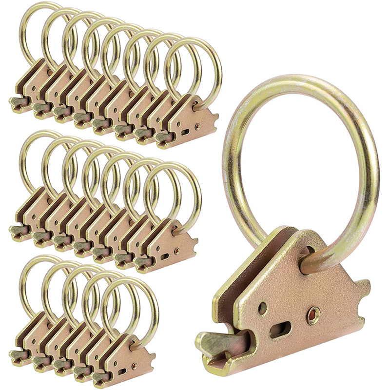 Stahl-E-Track O Ring-Bindung von Anker für E-Track-Tiedown-System in beiliegender Anhänger-Flachbett-LKW für Cargo Control&-Oberflächenmontage