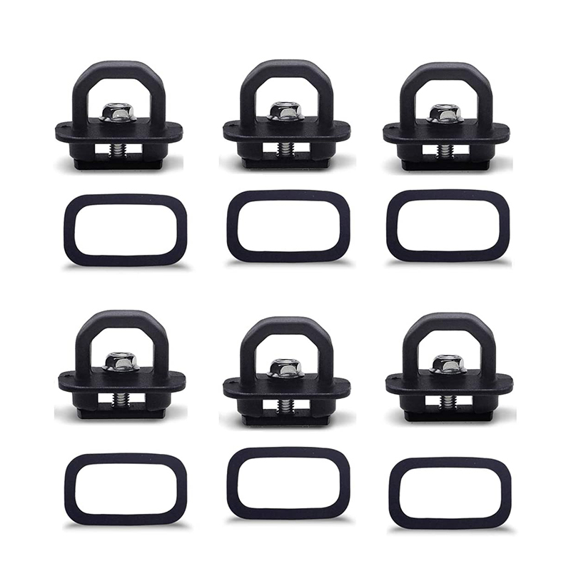 Anker-LKW-Bett-Fracht-Side-Wand-Haken-Ringe kompatibel für 2007-2018 Chevy Silverdo/gmc Sierra, 2015-2018 Chevy Chevrolet Colorado/gmc Canyon