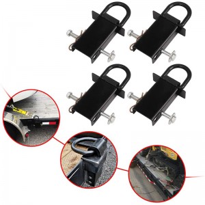 Hochleistungsabnehmbare D-Ring-Stak-Taschenbindung für Versorgungsanhänger und Flachbetten mit Hitch-Pin