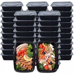 Nehmen Sie die Nahrungsmittelbehälter-Verpackungsbox Microwave Bento-Lunchbox weg