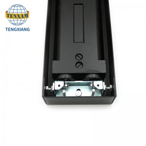 Glastürnäher Zwei Geschwindigkeit Einstellbare hydraulische Bodenfeder