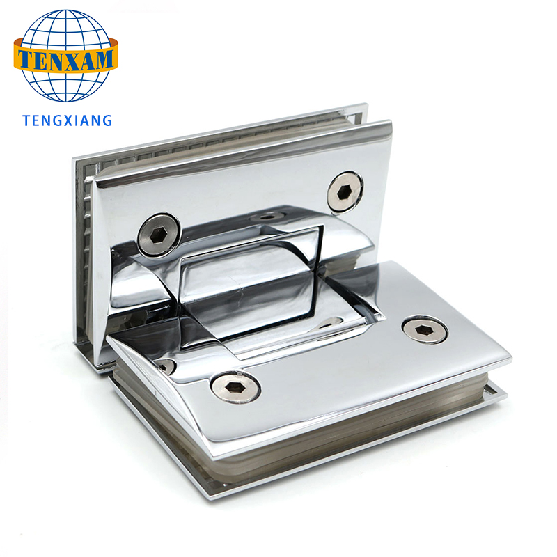 Zinklegierung/Stainless Steel 135 Grad Dusche Scharnier für Duschraum Glastürclip