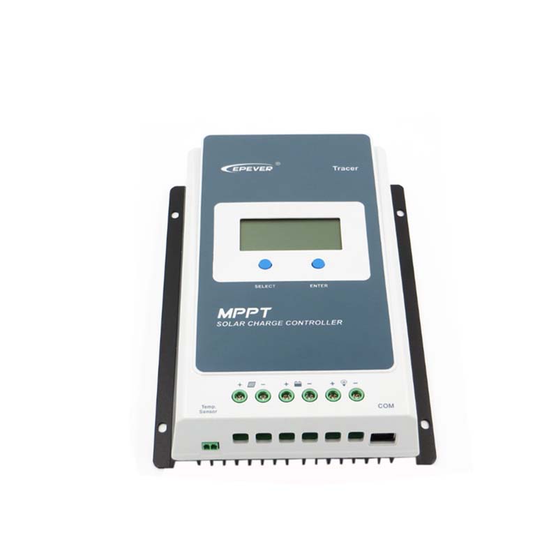 EPPT MPPT Tracer 12V 24V 40A 30A 20A 10A Solarladung Controller Panelregler LCD-Anzeige für Blei-Säure-Lithium-Batterie