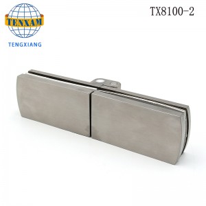 Badezimmer-Hardware-Hochleistungs-lange Falten 180-Grad-Duschtürglas zum Glas freies Scharnier