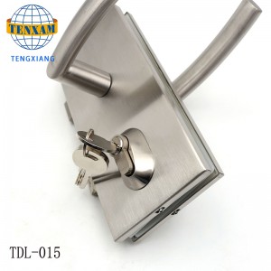 China Fabrik modern billig 694 Aluminiumgriff und Eisenteller Türschloss Sethot