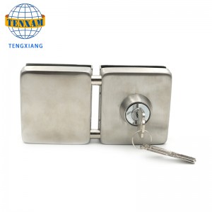 Gehärtetes Glas Zink-Anti-Riffing-Doppel-Seitenschloss in den Schlössern