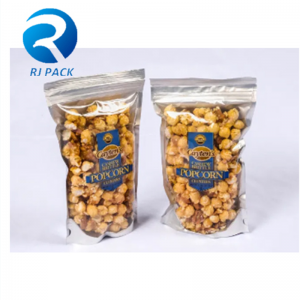 Benutzerdefinierte Farbdruck Aluminiumfolie gesäumte laminierte Material Lebensmittelverpackung Proporn-Tasche