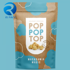 Benutzerdefinierte Farbdruck Aluminiumfolie gesäumte laminierte Material Lebensmittelverpackung Proporn-Tasche