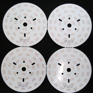 Aluminium-Leiterplatte.