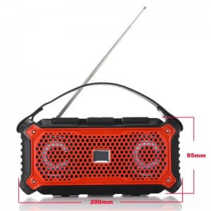 FB-BS857 Tragbarer Bluetooth-Lautsprecher mit LED-Beleuchtung