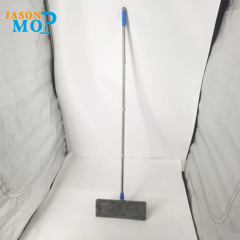 Jason Hohe Qualität Aluminium-Mopp-Mikrofaser-Edelstahl-Stahl-Rod verlängerte flache Wepp-Bodenreinigung
