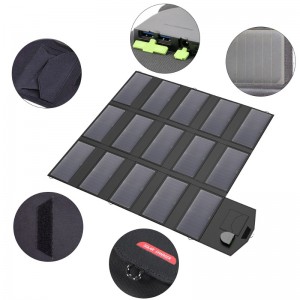 Falten der Sonnenkollektoren 18V 100W Tragbare draußen Solarladegerät für Camping