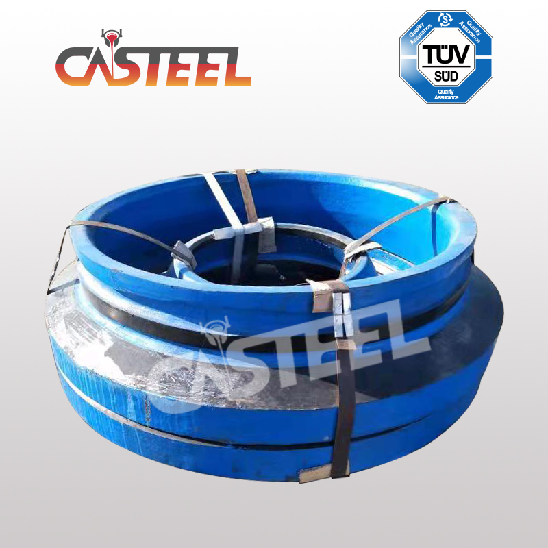 BERGEAUD SYMONS 4-1/4 Crusher-Teile, Schüssel-Liner-Mantel