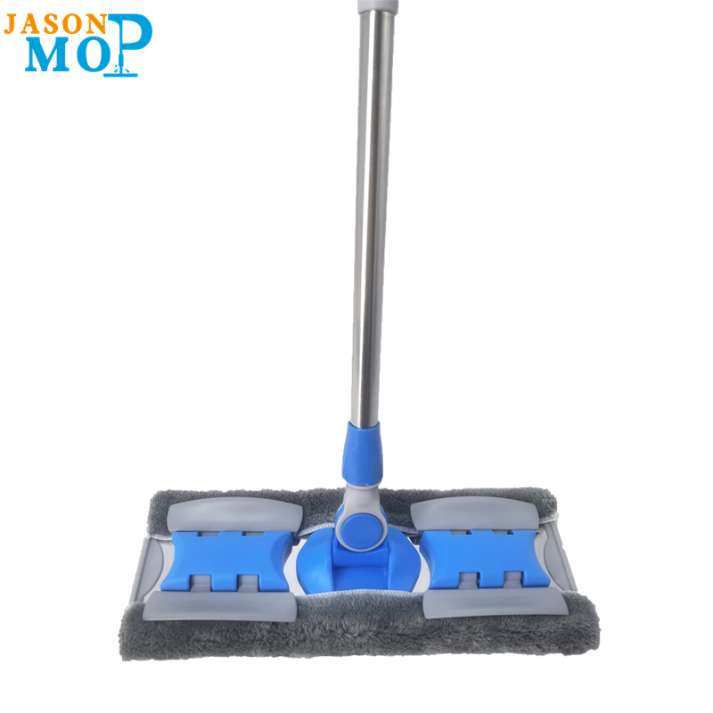 Hochwertige Stahlmop-Mikrofaser-Edelstahlstablänger mit flachem Moppbodenreinigung