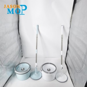 360 Spin MOP-Grad rotierender Förderung Magic Twist Mopp mit Single Eimer zur Reinigung