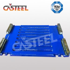 Terex Jaques JW40, JW42, JW45, JW54 Backenplatte, Kieferkeil