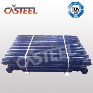 Terex Jaques JW40, JW42, JW45, JW54 Backenplatte, Kieferkeil