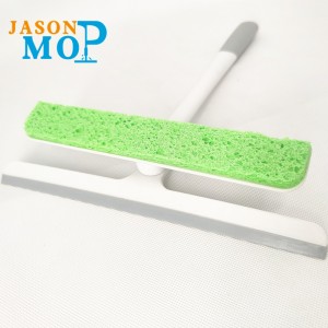 Haushaltsfenster Wischer, Multifünkt Fensterreiniger, Fenster Rakel für Glasboden Badezimmer Duschtür mit Griff