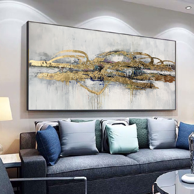 Hand Wandkunst Öl Leinwand Hand Canvas Abstrakte Kunst Wanddekor Andere Gemälde