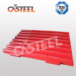 Shanghai Longyang Jaw Crusher Parts PE800 * 1060 Backenplatten, Seitenplatten