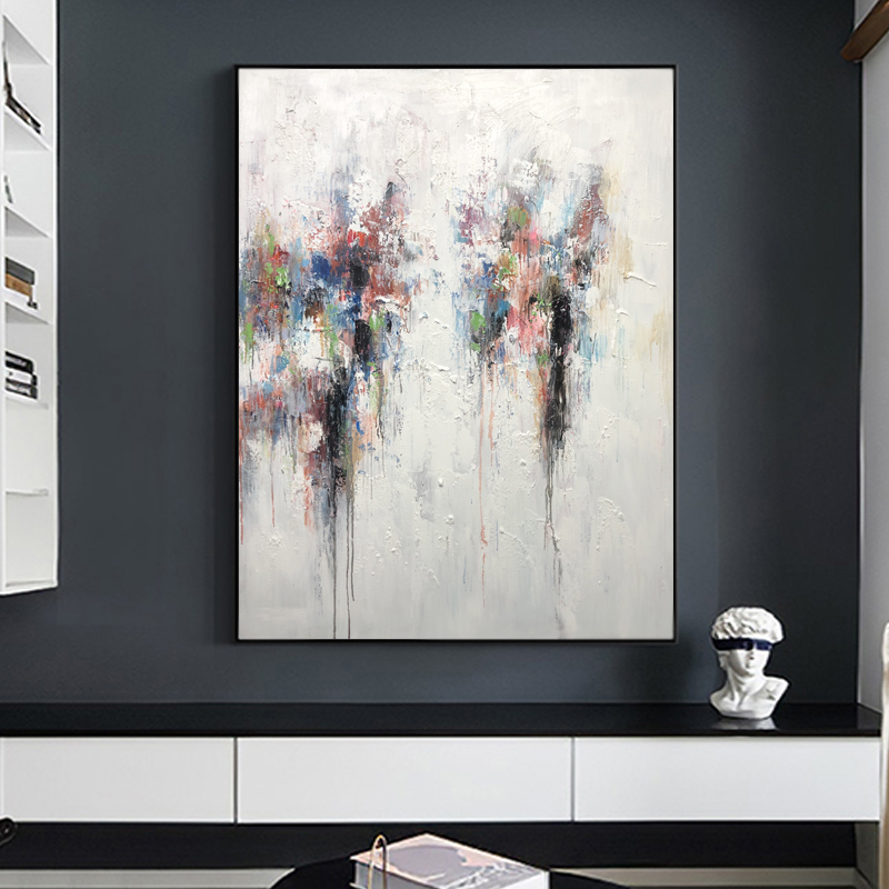 Ölgemälde Handgemachte Leinwandkunst Acryl Zusammenfassung Moderne Dekoration Wandkunst